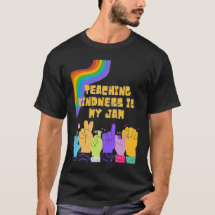 T-shirt Enseigner la gentillesse est ma confiture grande p