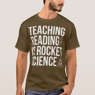 T-shirt Enseigner La Lecture Est Rocket Science Long Sleev