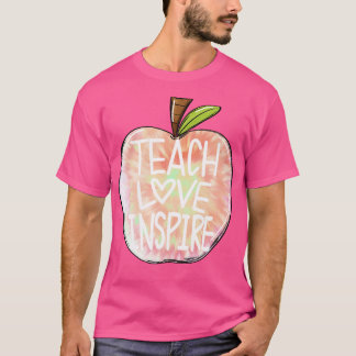 T-shirt enseigner l'amour inspirer 10