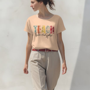 T-shirt Enseigner l'amour Inspirer Jour de l'enseignant Ap