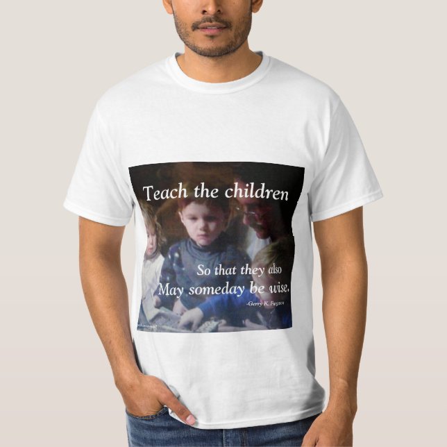 T-SHIRT ENSEIGNER LE TEE - SHIRT ENFANTS (Devant)