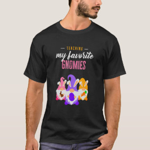T-shirt Enseigner Mes Gnomies Favorites Enseignant Classe