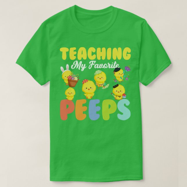 T-shirt Enseigner mes personnes préférées (Design devant)
