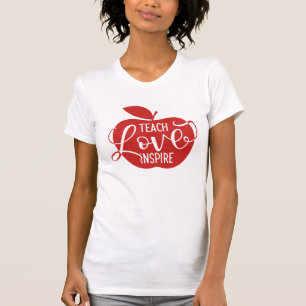 T-shirt Enseignez l'amour inspirent