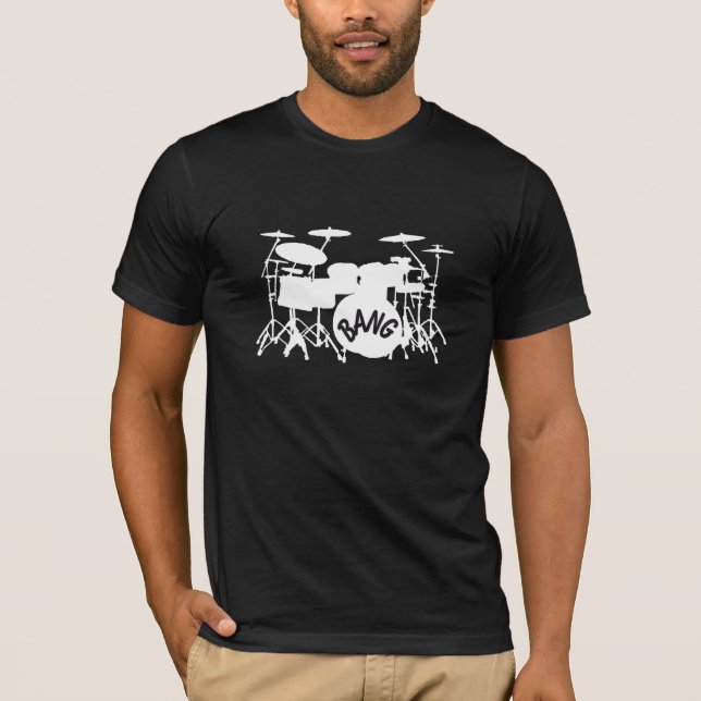 T-shirt ensemble à tambour (Devant)