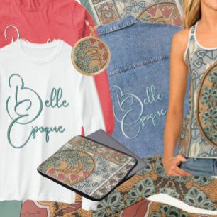 T-shirt ensemble Belle Epoque art nouveau grasset avec