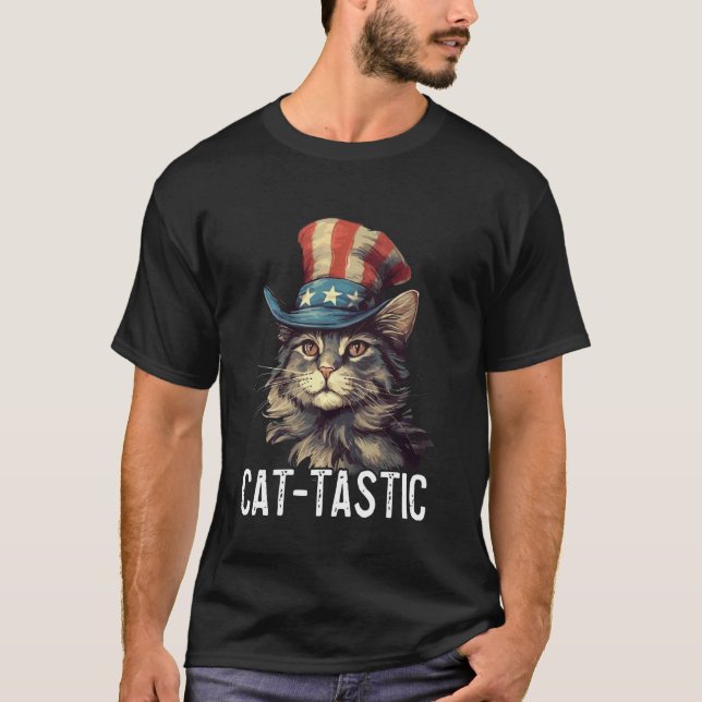 T-shirt Ensemble Chat-Tastique Drôle Propriétaire de Chat  (Devant)
