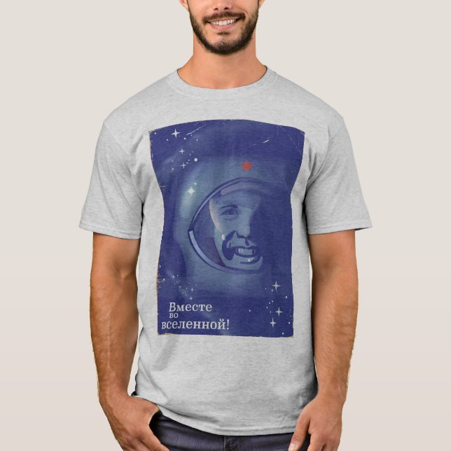 T-shirt Ensemble dans l'univers ! (Devant)