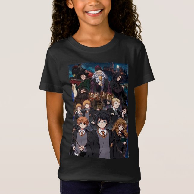 T-Shirt Ensemble de la scène Anime HARRY POTTER™ (Devant)