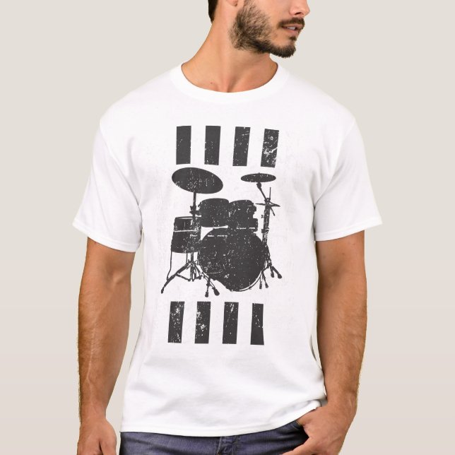 T-shirt Ensemble de tambour (Devant)
