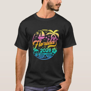 T-shirt Ensemble de vacances de plage pour famille Floride