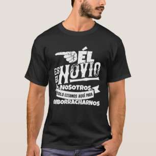 T-shirt Ensemble enterrement de vie de garçon espagnol Set