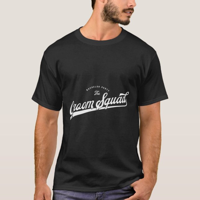 T-shirt Ensemble enterrement vie de garçon style baseball  (Devant)