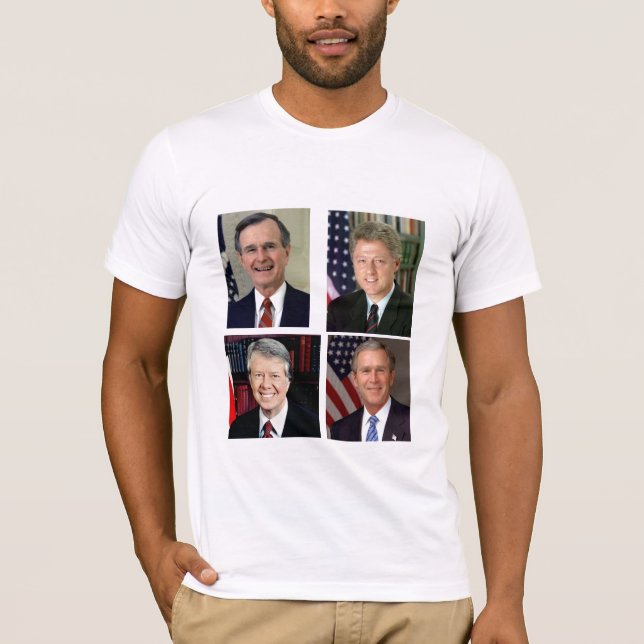 T-shirt Ensemble /George H. W. Bush/Bill Clinton (Devant)