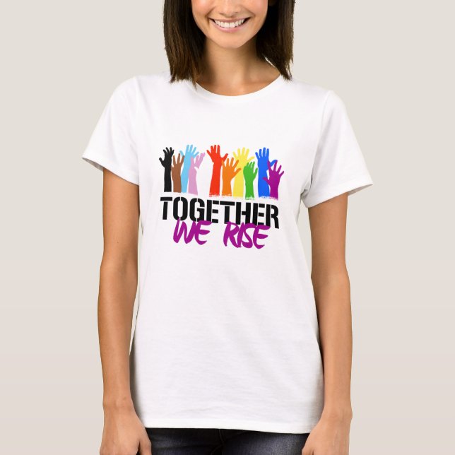 T-shirt Ensemble nous nous élevons (Devant)