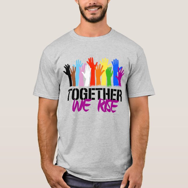 T-shirt Ensemble nous nous élevons (Devant)