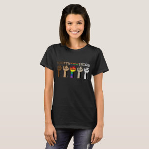T-shirt Ensemble, nous nous élevons - Les vies noires com