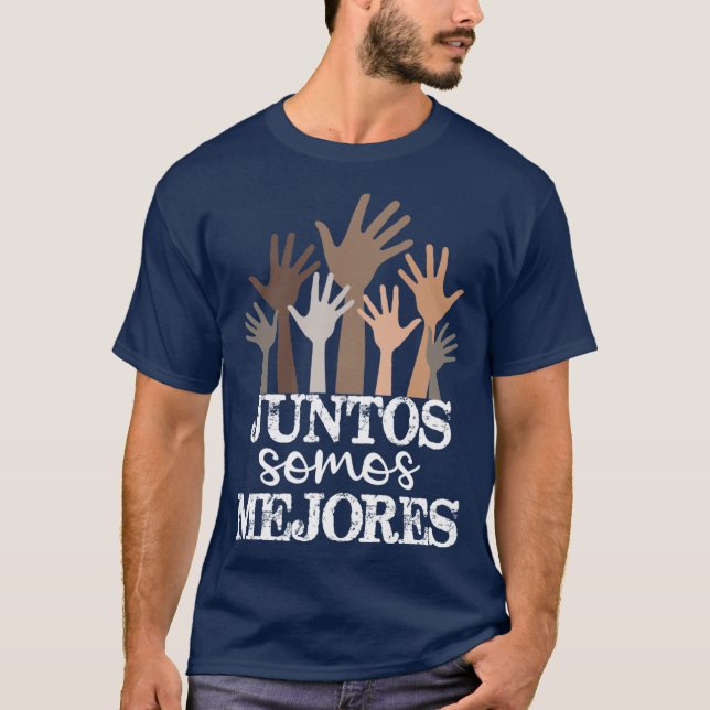 T-shirt Ensemble nous sommes meilleurs garçon (Devant)