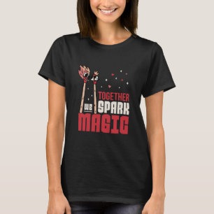 T-SHIRT ENSEMBLE, NOUS SPARK MAGIC CORCHES COUPLE