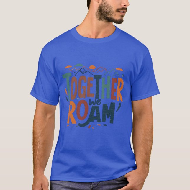 T-shirt Ensemble, nous travaillons (Devant)