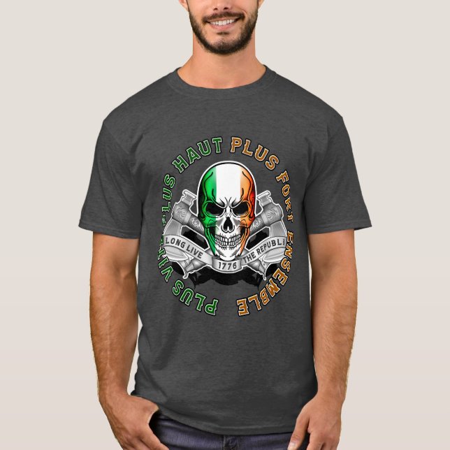 T-shirt Ensemble plus fort et plus rapide (Devant)