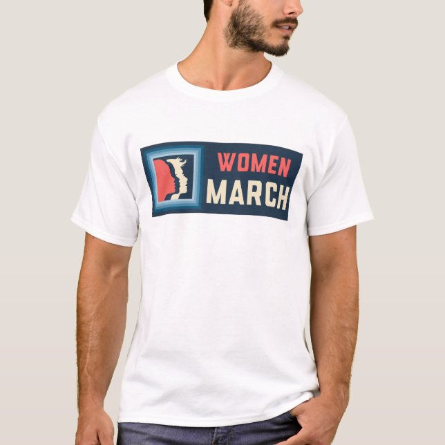 T-shirt Ensemble plus fort : Marche des femmes (Devant)