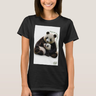 T-shirt Ensemble plus forts dans l'harmonie Pandas Femme B