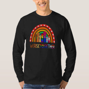 T-shirt Ensemble Rainbow Ally Justice sociale Égalité
