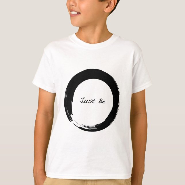 T-shirt Enso avec Just Be (Devant)