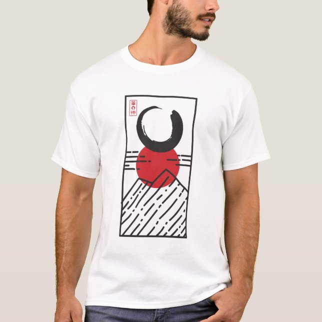 T-shirt Enso — Le Cercle Zen de l'Éveil (Devant)
