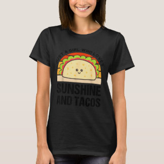 T-shirt Ensoleillement et taco cinco de mayo fiesta mexica