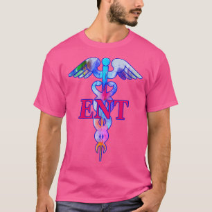 T-shirt Ent Ear Nez Throat Médecins Caduceus Otolaryngolo