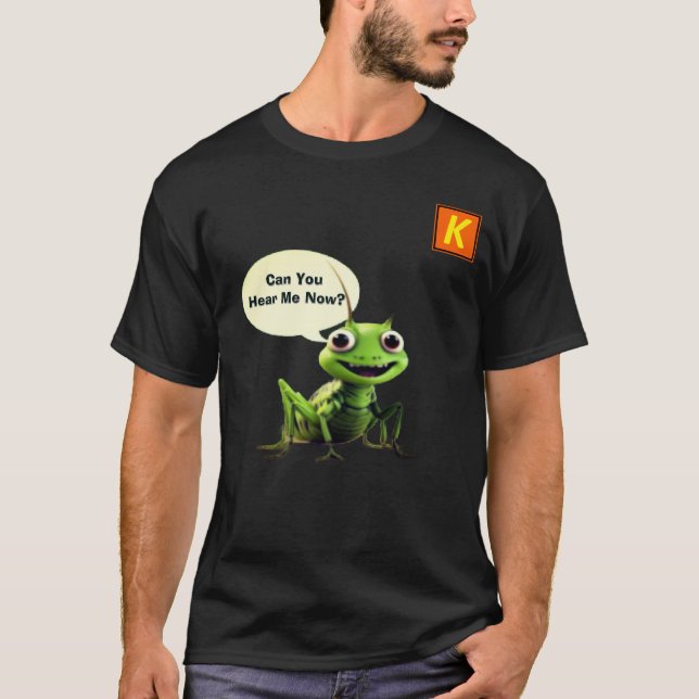 T-shirt Entendez-Vous des Grillons !  (Devant)