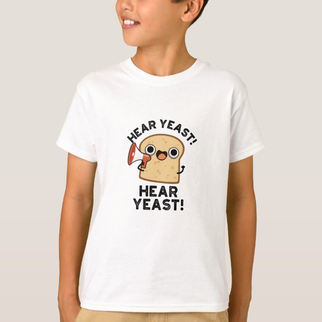 T-shirt Entendre la levure Entendre la levure Funky Pun de (Devant)