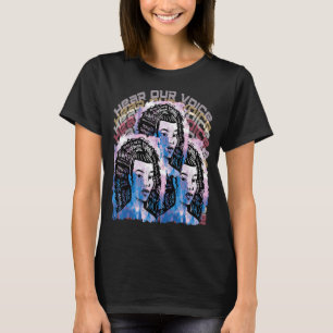 T-shirt Entendre Notre Voix 3 Filles Pro Féminisme Feminis