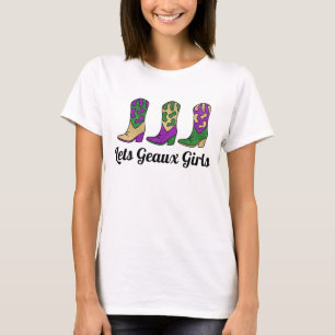 T-shirt Enterrées de vie de jeune fille Lets Geaux Girls