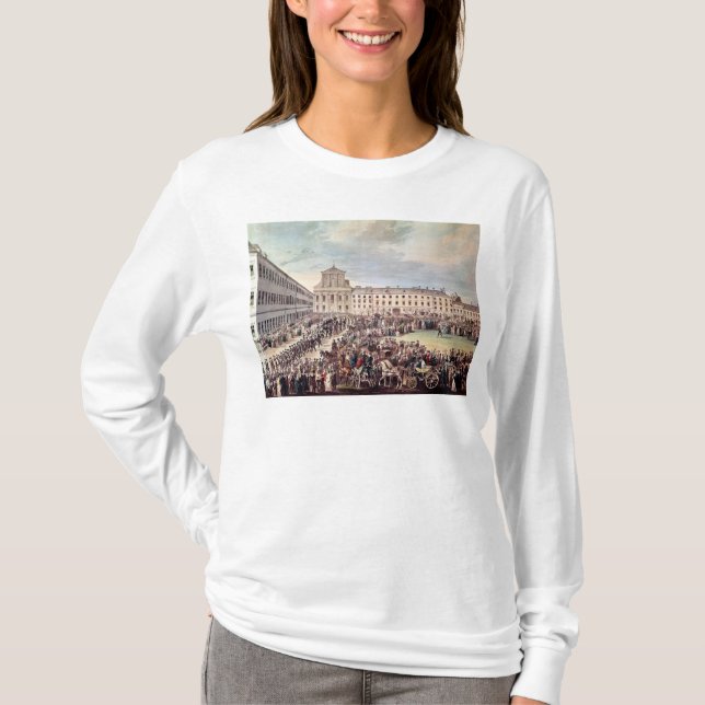 T-shirt Enterrement de Ludwig van Beethoven à Vienne (Devant)