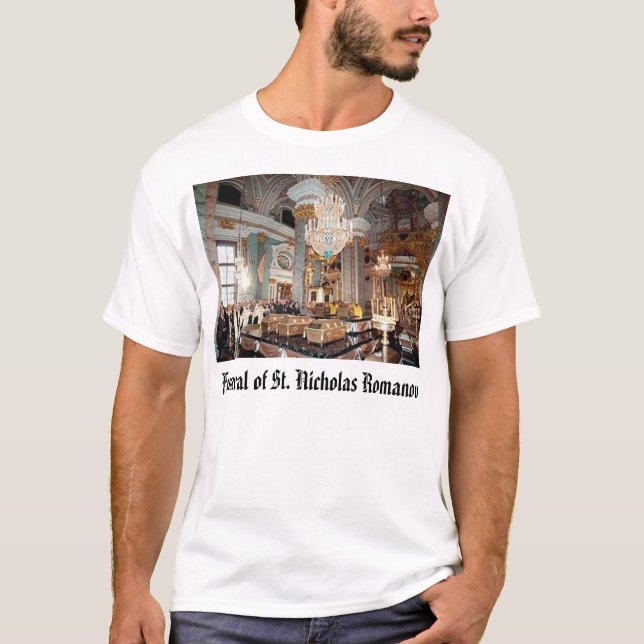 T-shirt Enterrement de Nicholas II,… (Devant)