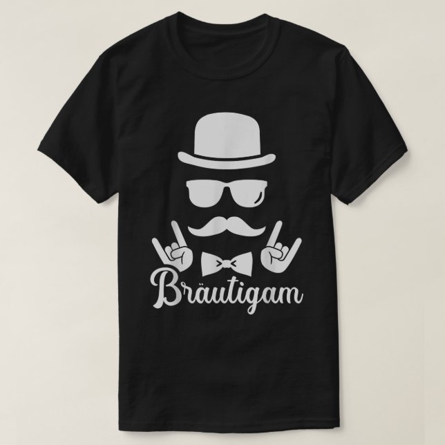T-shirt Enterrement de vie de garçon  (Design devant)