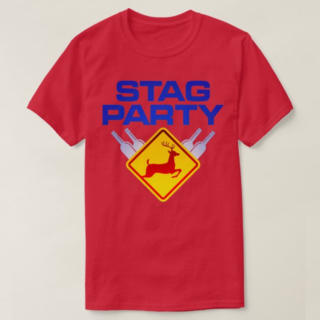 T-shirt Enterrement de vie de garçon 14 (Design devant)