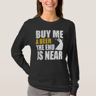 T-shirt Enterrement de vie de garçon Achetez-moi une bière