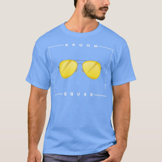 T-shirt Enterrement de vie de garçon avec lunettes