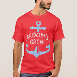 T-shirt Enterrement de vie de garçon de l'équipe du marié