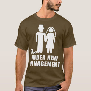 T-shirt Enterrement de vie de garçon de mariage sous nouve