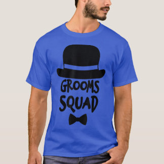 T-shirt Enterrement de vie de garçon de marié Squad Mariag