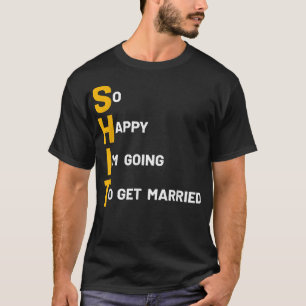 T-shirt Enterrement de vie de garçon drôle de fête de mari