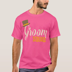 T-shirt Enterrement de vie de garçon drôle Équipe du marié
