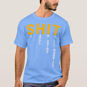 T-shirt Enterrement de vie de garçon drôle fête de mariage