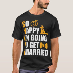 T-shirt Enterrement de vie de garçon du mari marié