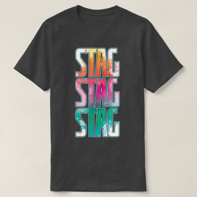 T-shirt Enterrement de vie de garçon Eté Fun  (Design devant)